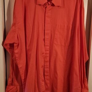 Stacy Adams Coral Button-Up Shirt